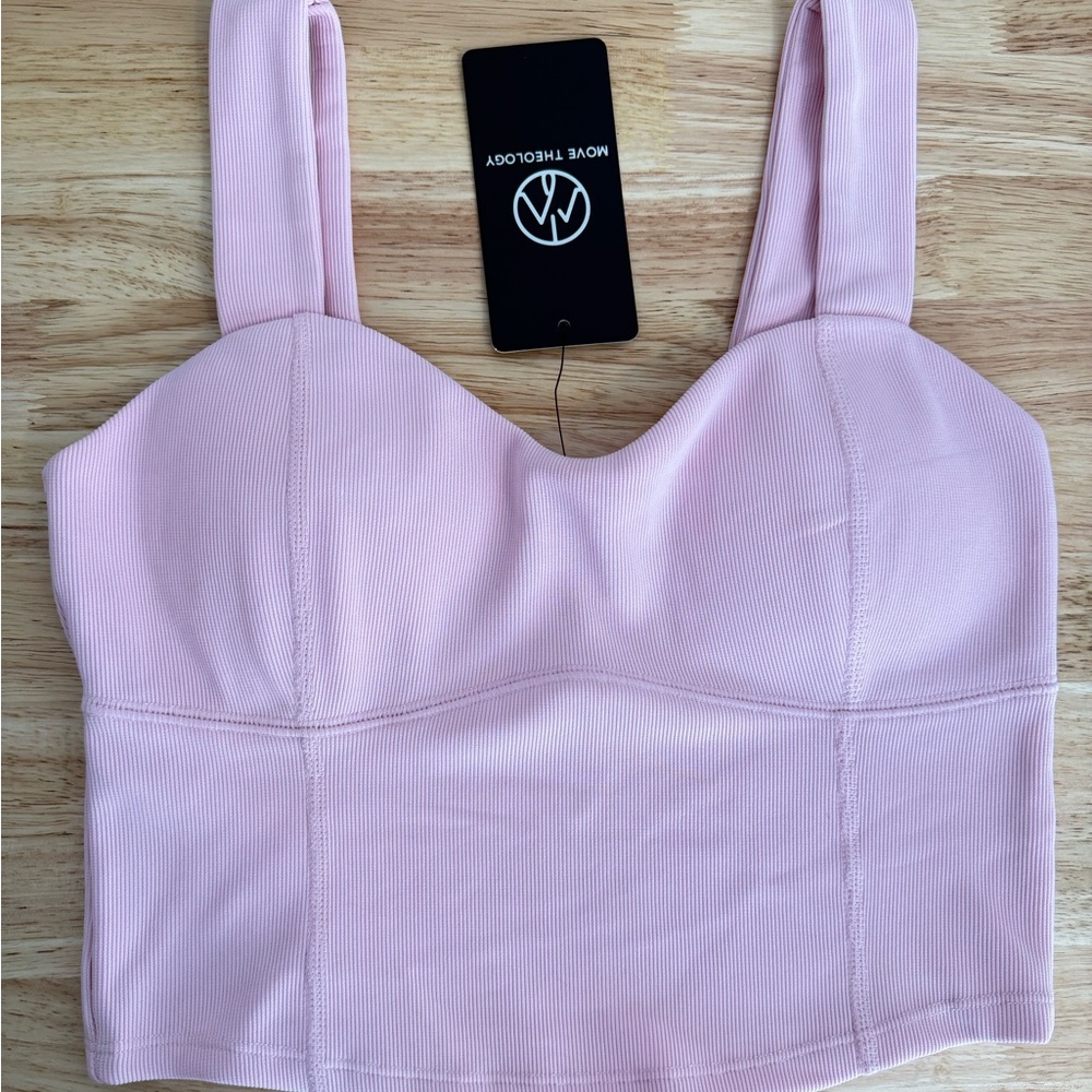 NWT Move Theology Tank/Sport Bra